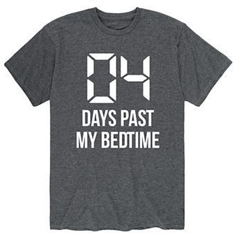 Men's Four Days Past Bedtime Tee