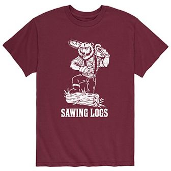 Men's Sawing Logs Tee