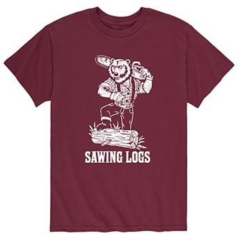 Men's Sawing Logs Tee