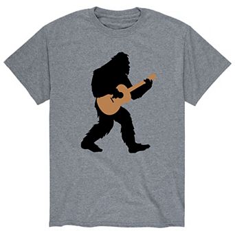 Men's Sasquatch Playing Guitar Tee