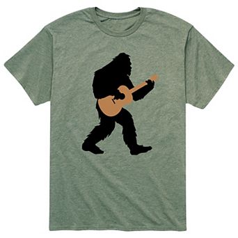 Men's Sasquatch Playing Guitar Tee