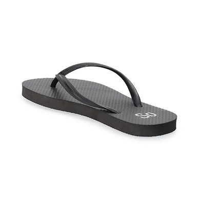 SO® Glider Women's Flip Flop Sandals