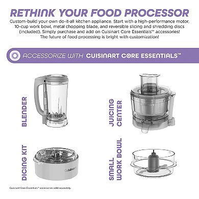 Cuisinart® Core Custom™ 10-Cup Food Processor