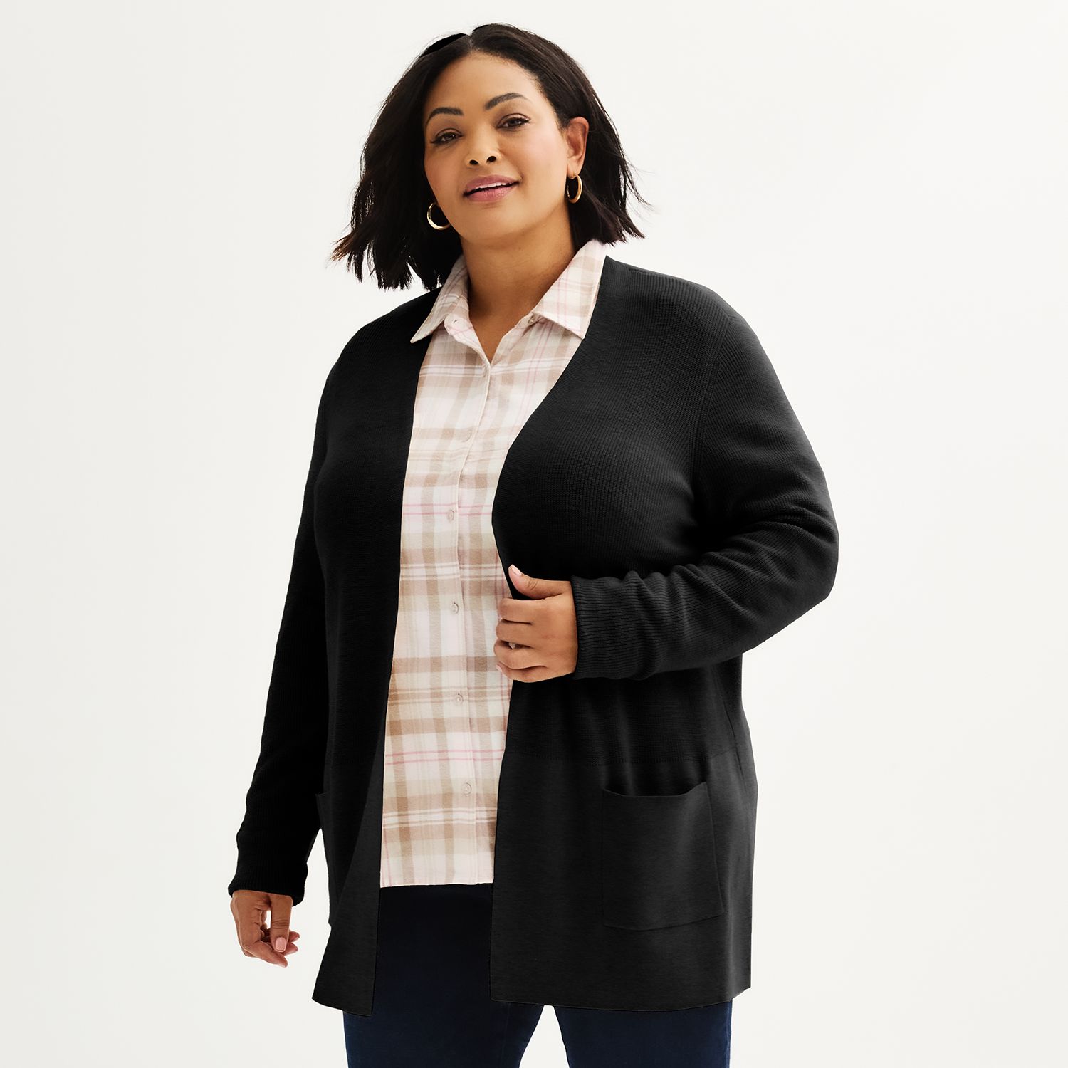 kohls womens plus size sweaters
