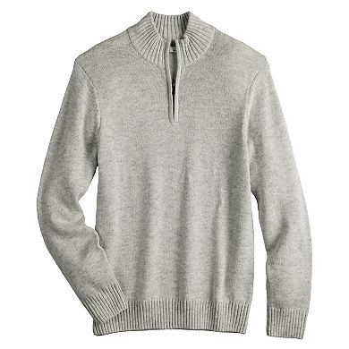 Men's Sonoma Goods For Life® Quarter-Zip Sweater