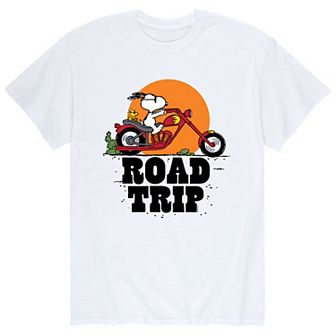 Men's Peanuts Snoopy Road Trip Tee