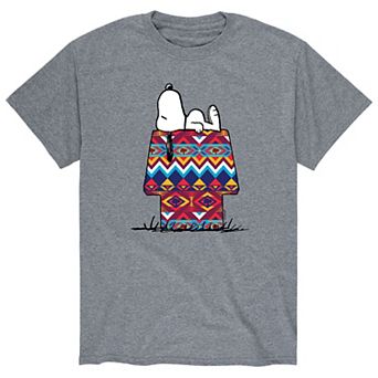 Men's Peanuts Western Blanket Tee