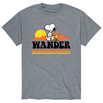 Men's Peanuts Snoopy Wander Tee