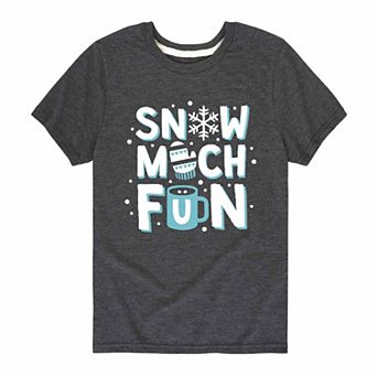 Boys 8-20 Winter Snow Much Fun Graphic Tee