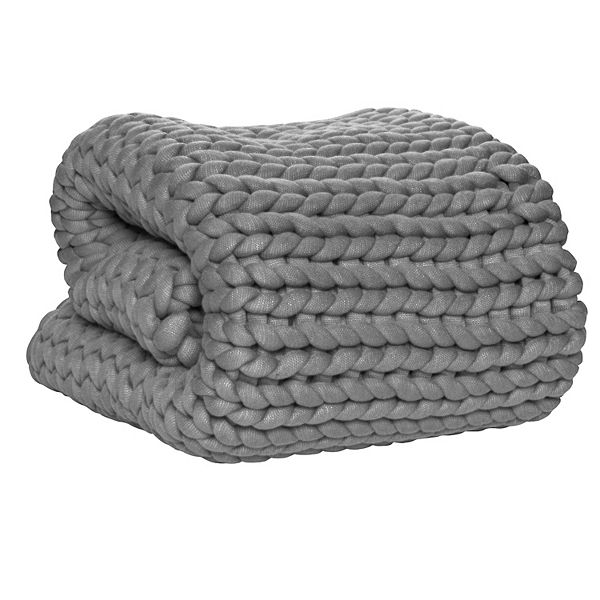 Tranquility 12lbs. Chunky Knit Weighted Blanket