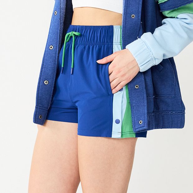 Snap side shorts online