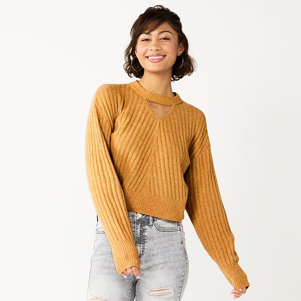 Kohls shop yellow sweater