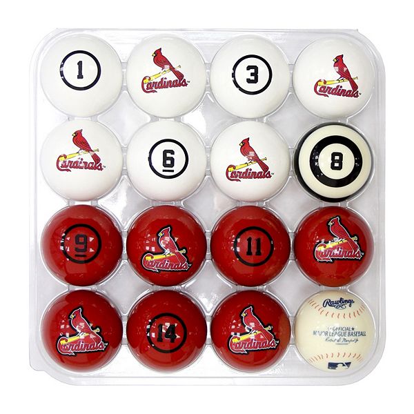 St. Louis Cardinals Billiard Ball Set