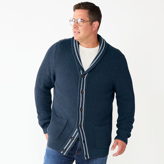 Mens cardigan shop sweaters kohls