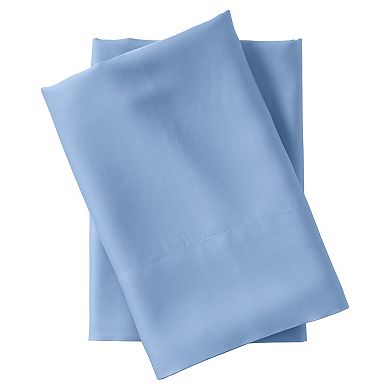Lands' End Tencel Solid Sheet Set with Pillowcases