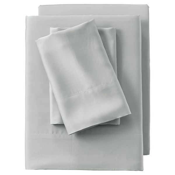 Lands' End Tencel Solid Sheet Set with Pillowcases