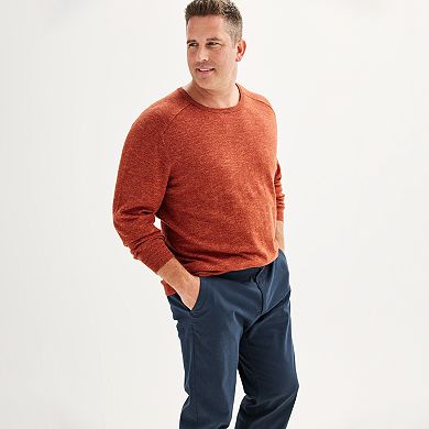  Big & Tall Sonoma Goods For Life® Cotton-Blend Sweater