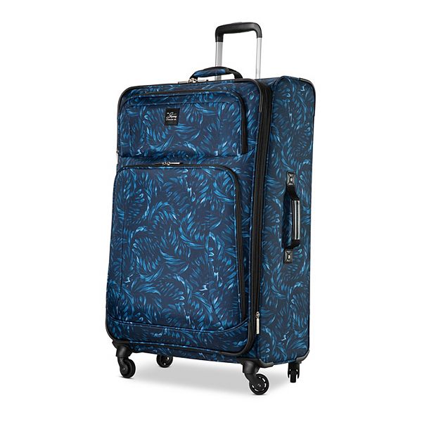 Skyway Flair Softside Spinner Luggage - Midnight Palm (28 INCH)