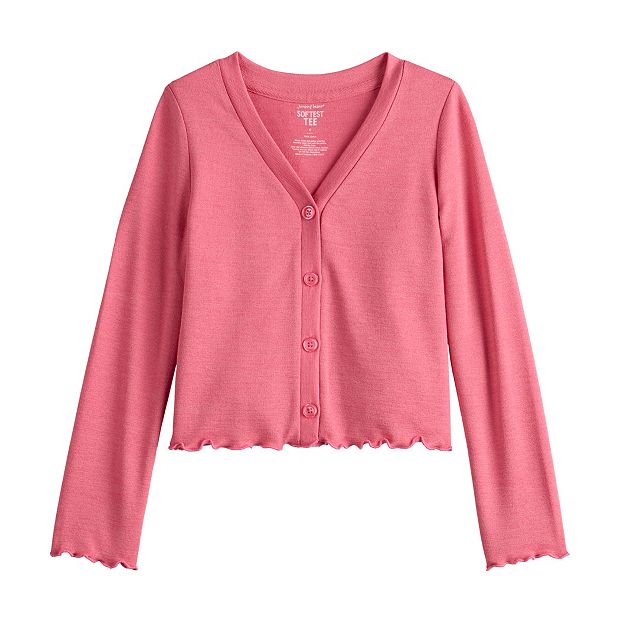 Kohls girls cardigan sale