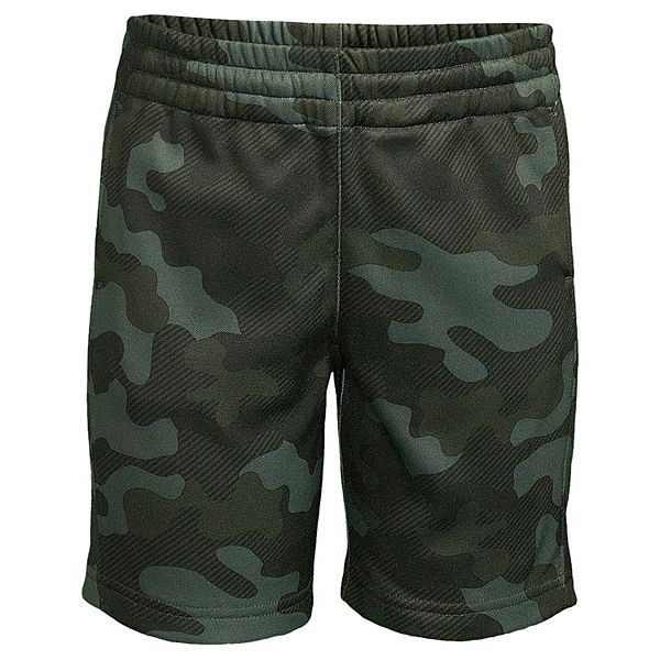 Boys 420 Lands' End Athletic Tech Fleece Shorts in Regular & Husky