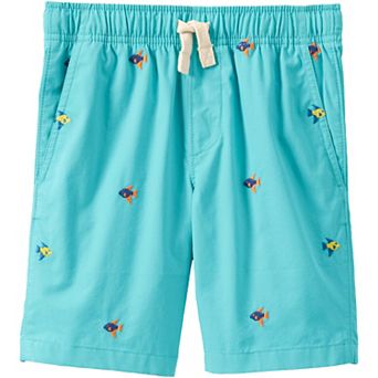 Boys 2-20 Lands' End Pull On Chambray Shorts in Regular & Husky