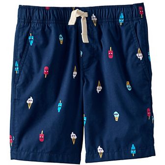 Boys 2-20 Lands' End Pull On Chambray Shorts in Regular & Husky