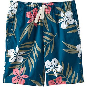 Boys 2-20 Lands' End Pull On Chambray Shorts in Regular & Husky