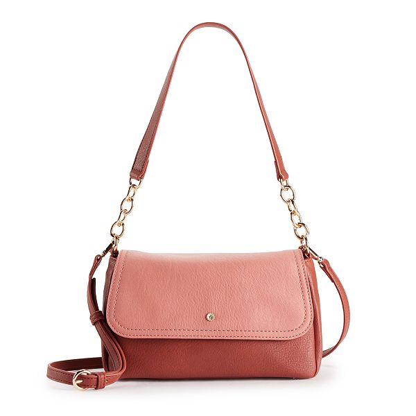 LC Lauren Conrad Lauren Conrad Heart Crossbody Bag Pink - $18 (53% Off  Retail) - From Rae