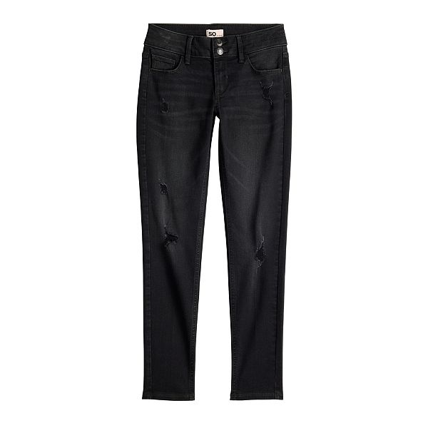 Kohls black skinny store jeans