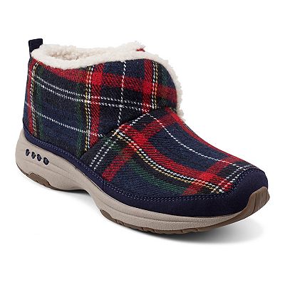 Slipper Boots Red Tartan Slippers Ladies LADIES M&S TARTAN CHECKED FAUX FUR  CUFF SLIPPER BOOTS UK SIZE EU 37 BNWT