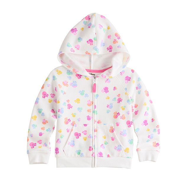 Disney s Minnie Mouse Baby Toddler Girl Zip Hoodie by Jumping Beans