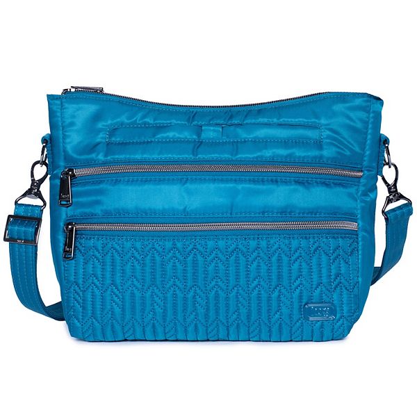 Lug Hopscotch Quilted RFID-Blocking Crossbody Bag