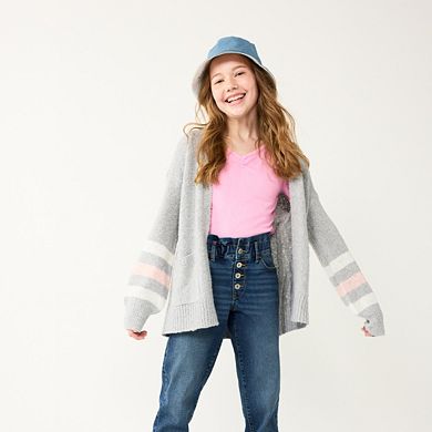 Girls 6-20 SO® Slouchy Boyfriend Cardigan in Regular & Plus