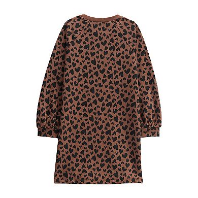 Girls 4-12 Carter's Heart Sweatshirt Dress