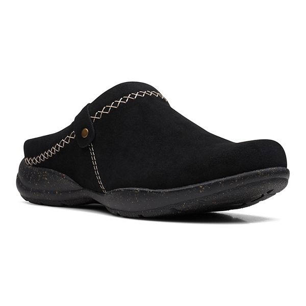 Clarks® Roseville Echo Women's Suede Clogs