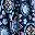 Navy Paisley Tile