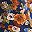 Navy Royal Bloom