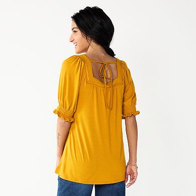 Maternity Sonoma Goods For Life® Relaxed Back-Tie Top