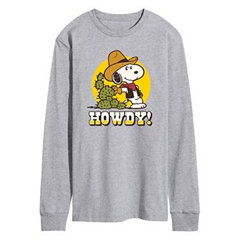 Men's Peanuts Howdy Tee