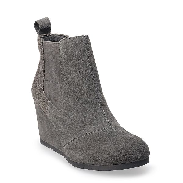 TOMS Bailey Women's Wedge Ankle Boots