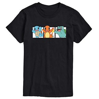 Men's Pokemon Character Squares Tee