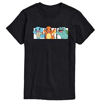 Men's Pokemon Character Squares Tee