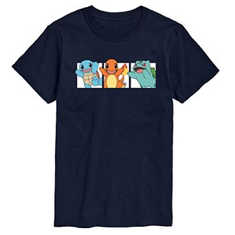 Men's Pokemon Character Squares Tee