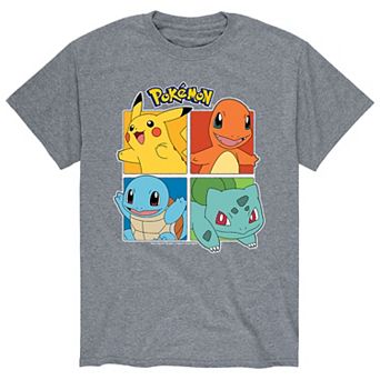 Men's Pokemon Partner Squares Tee
