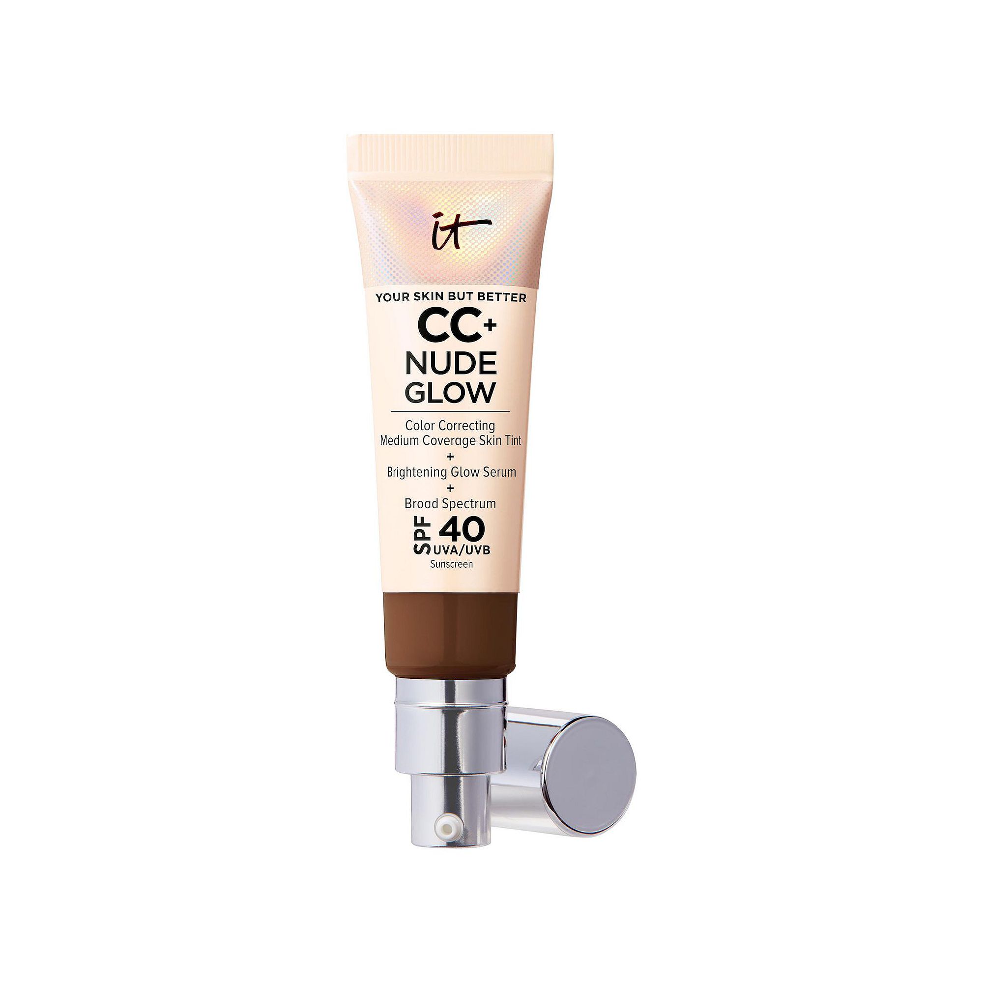 IT Cosmetics CC+ Nude Glow Lightweight Foundation + Glow Serum with SPF 40 