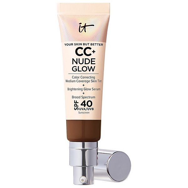 IT Cosmetics Your Skin But Better CC Cream Nude Glow SPF - Deep Honey - 1.08oz - Ulta Beauty