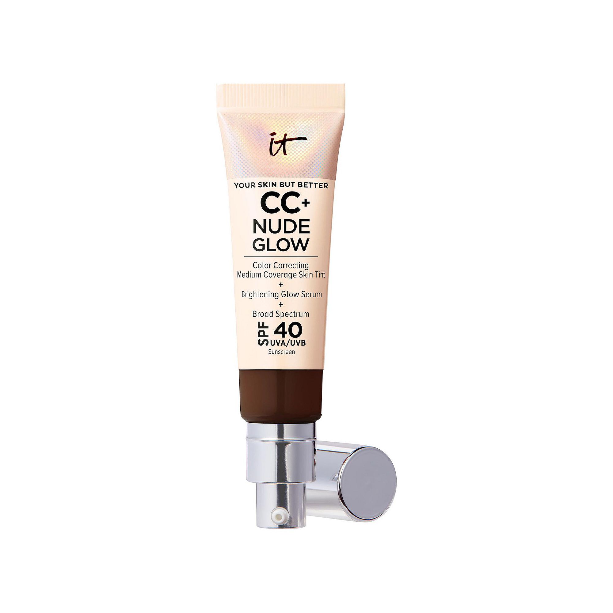 IT Cosmetics CC+ Nude Glow Lightweight Foundation + Glow Serum with SPF 40 