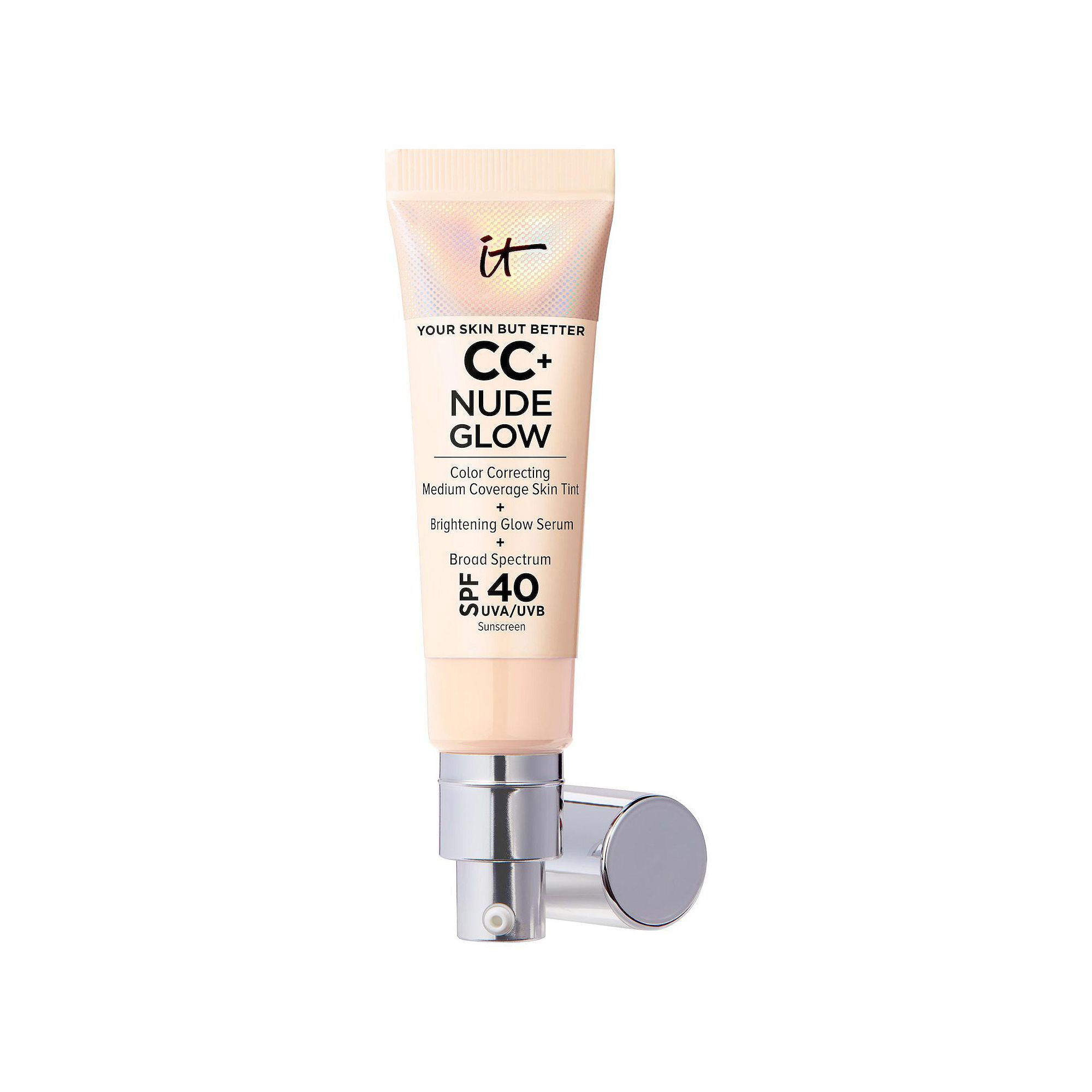 IT Cosmetics CC+ Nude Glow Lightweight Foundation + Glow Serum with SPF 40 