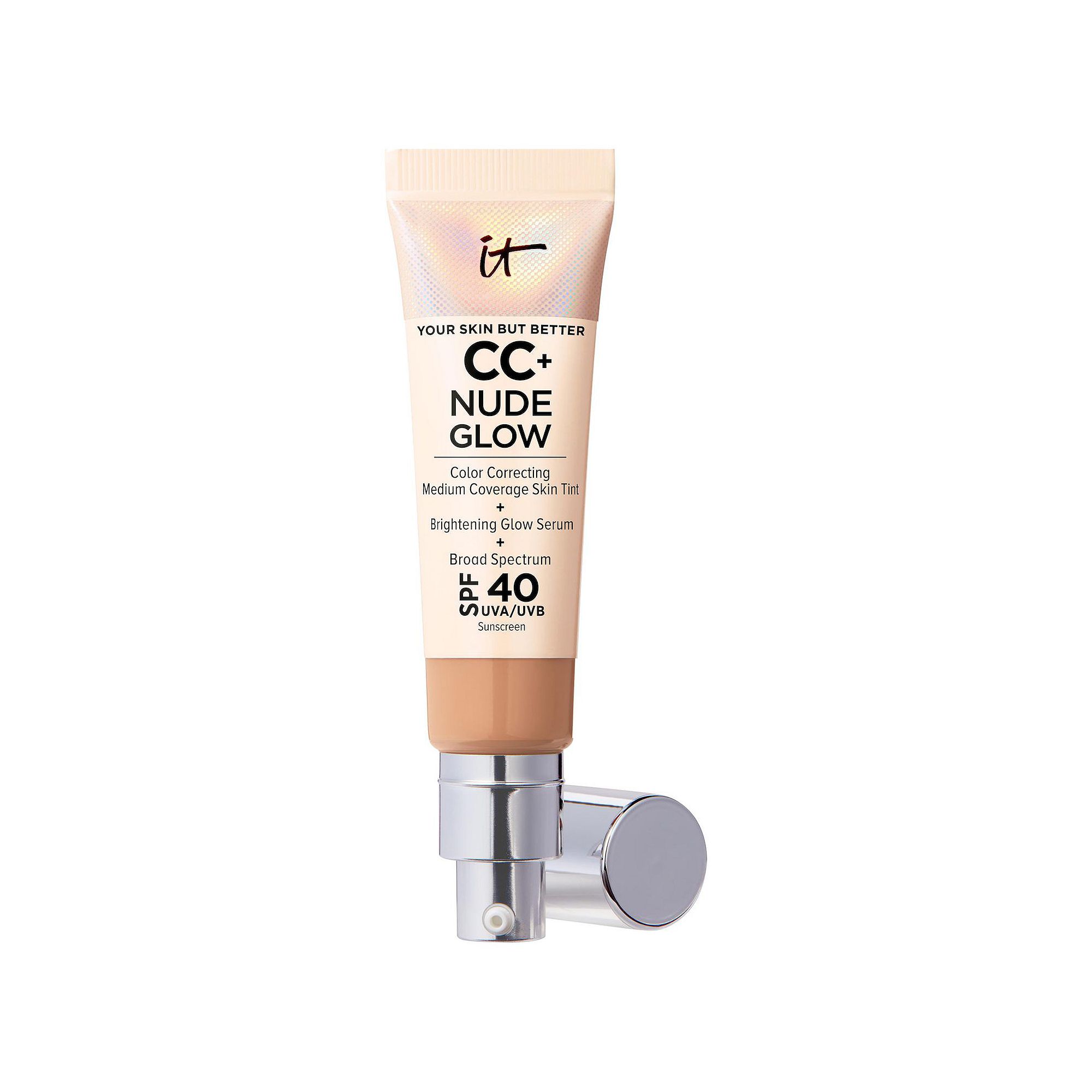 IT Cosmetics CC+ Nude Glow Lightweight Foundation + Glow Serum with SPF 40 