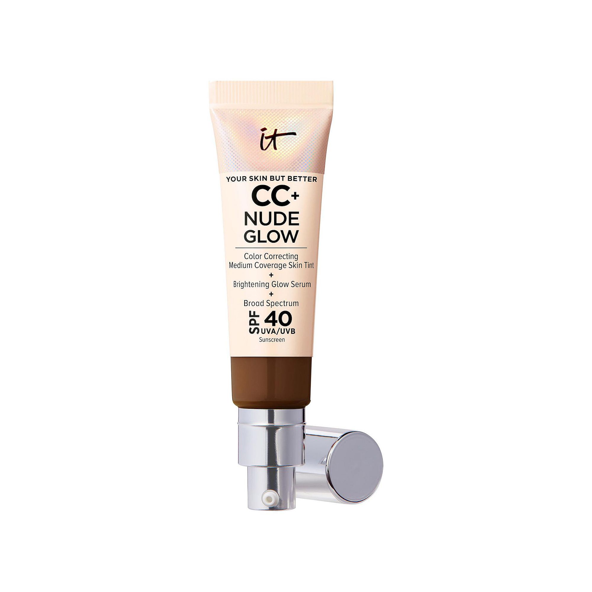 IT Cosmetics CC+ Nude Glow Lightweight Foundation + Glow Serum with SPF 40 